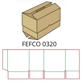 Короб FEFCO 0320 Короб FEFCO 0320