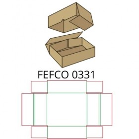 Короб FEFCO 0331 Короб FEFCO 0331