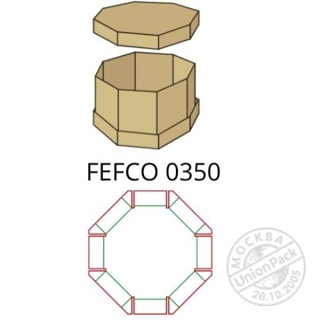 Короб FEFCO 0350 (октабин)