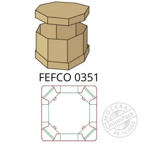 Короб FEFCO 0351 (октабин)