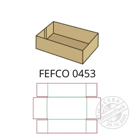 Лоток FEFCO 0453