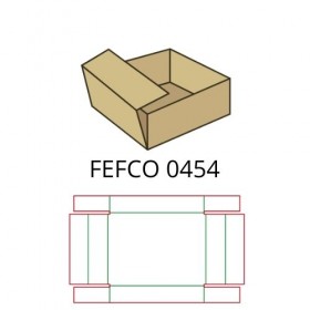 Лоток FEFCO 0454