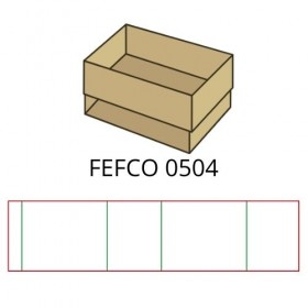 Короб FEFCO 0504 Короб FEFCO 0504