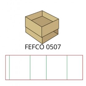 Короб FEFCO 0507 Короб FEFCO 0507