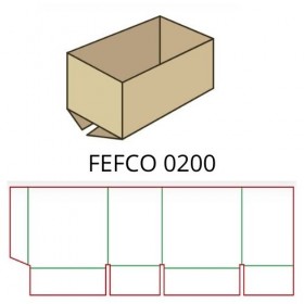 Коробки FEFCO 0200