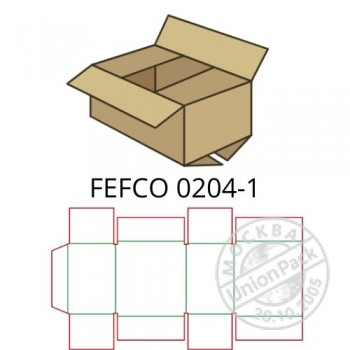 Коробки FEFCO 0204-1