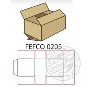Коробки FEFCO 0205