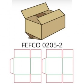 Коробки FEFCO 0205-2