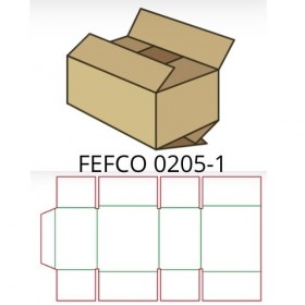 Коробки FEFCO 0205-1