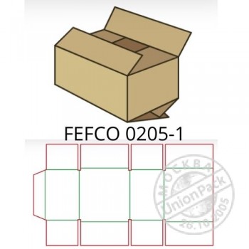 Коробки FEFCO 0205-1