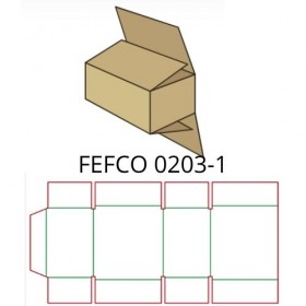 Коробки FEFCO 0203-1