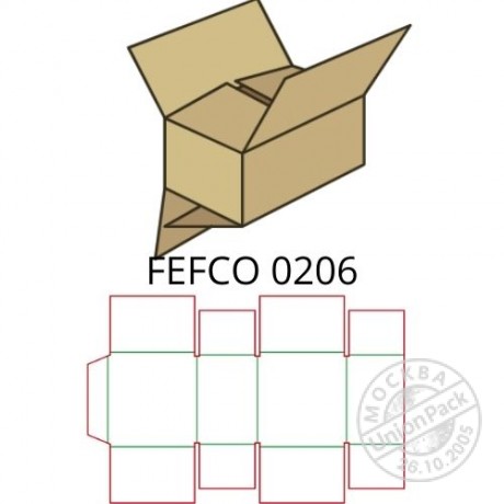 Коробки FEFCO 0206
