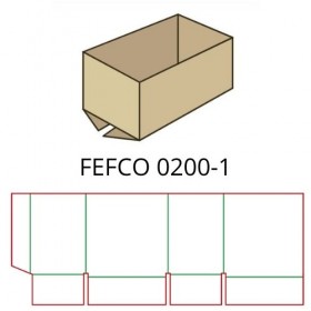 Коробки FEFCO 0200-1