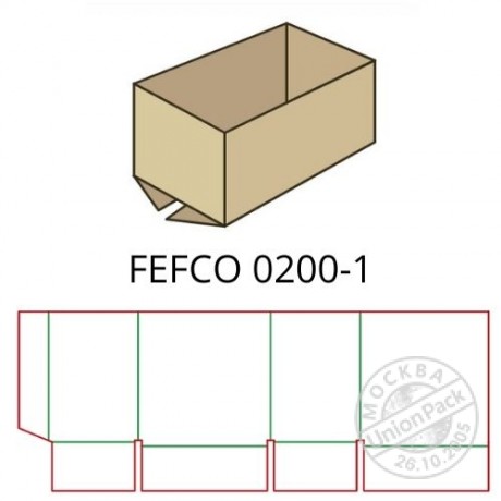 Коробки FEFCO 0200-1
