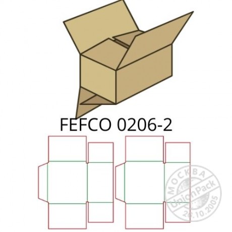 Коробки FEFCO 0206-2