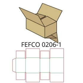 Коробки FEFCO 0206-1