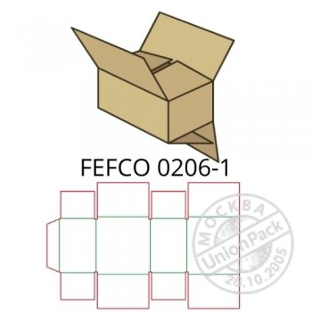 Коробки FEFCO 0206-1