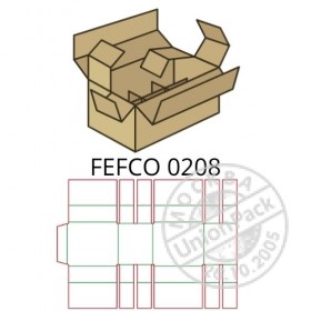 Коробки FEFCO 0208