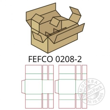 Коробки FEFCO 0208-2