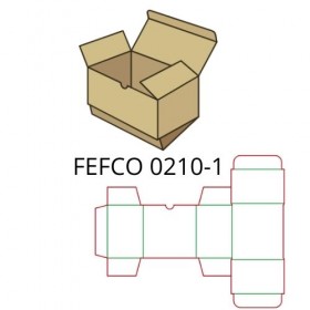 Коробки FEFCO 0210-1 Коробки FEFCO 0210-1