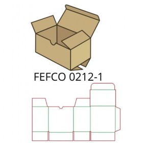 Коробки FEFCO 0212-1 Коробки FEFCO 0212-1