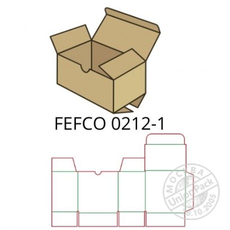 Коробки FEFCO 0212-1