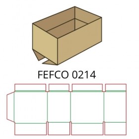 Коробки FEFCO 0214