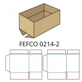 Коробки FEFCO 0214-12