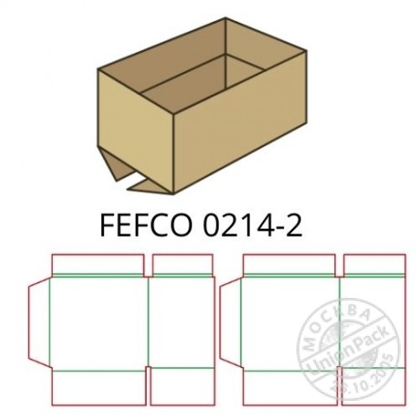 Коробки FEFCO 0214-12