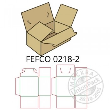 Конструкция FEFCO 0218-2
