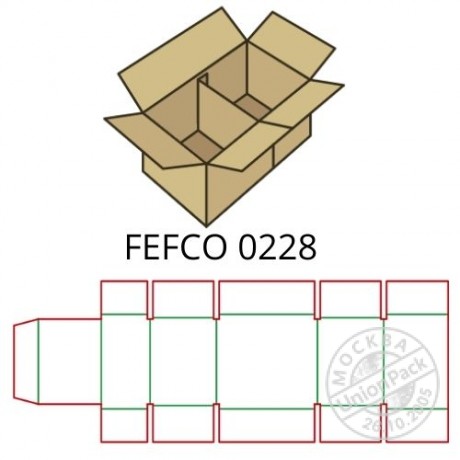 Конструкция FEFCO 0228