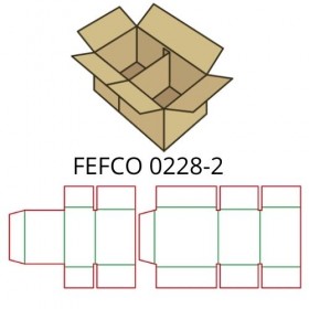 Конструкция FEFCO 0228-2