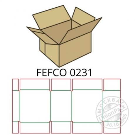 Конструкция FEFCO 0231