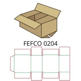 Коробки FEFCO 0204