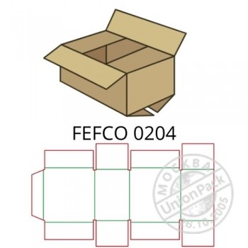 Коробки FEFCO 0204