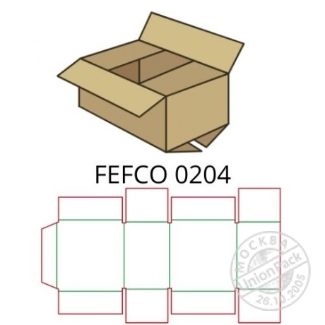 Коробки FEFCO 0204
