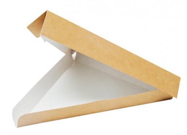 Упаковка для куска пиццы треугольная