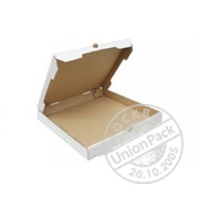 Коробка для пиццы 410-410-45 белая